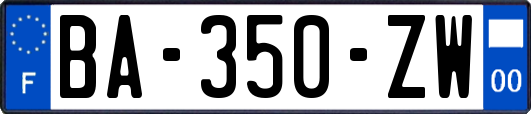 BA-350-ZW