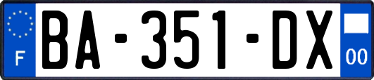 BA-351-DX