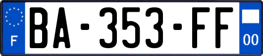 BA-353-FF