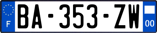 BA-353-ZW