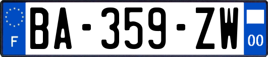 BA-359-ZW