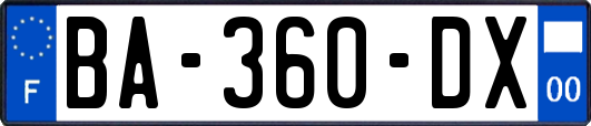 BA-360-DX