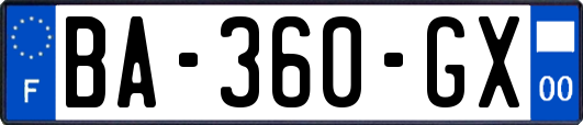 BA-360-GX