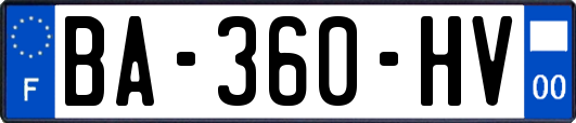 BA-360-HV