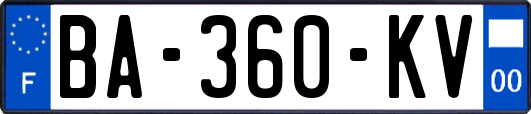 BA-360-KV
