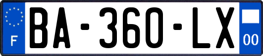 BA-360-LX