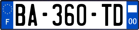 BA-360-TD