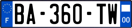 BA-360-TW