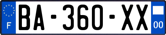 BA-360-XX