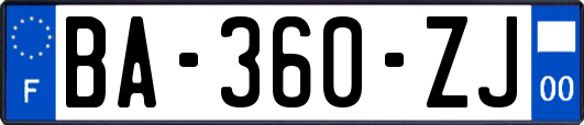 BA-360-ZJ