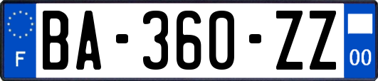 BA-360-ZZ