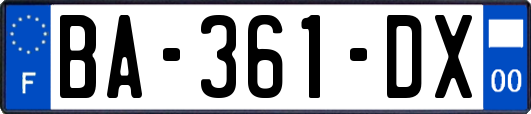 BA-361-DX