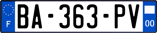 BA-363-PV