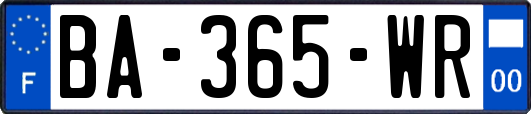 BA-365-WR