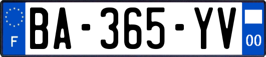 BA-365-YV