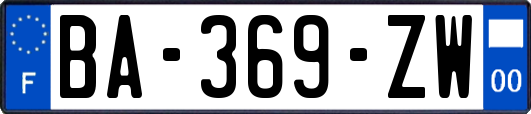 BA-369-ZW