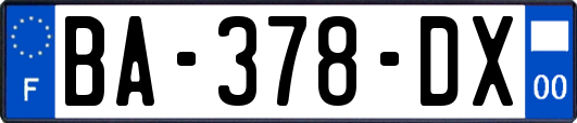 BA-378-DX