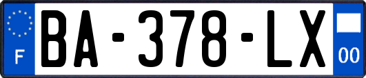 BA-378-LX