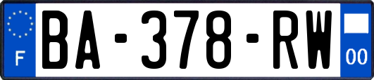 BA-378-RW
