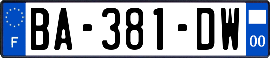 BA-381-DW