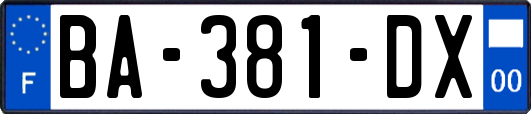 BA-381-DX