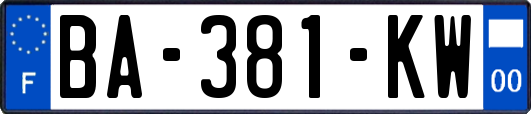 BA-381-KW