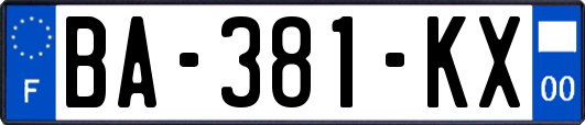 BA-381-KX