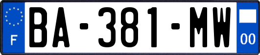 BA-381-MW