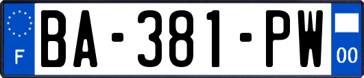 BA-381-PW