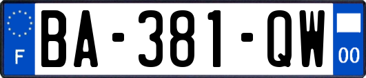 BA-381-QW