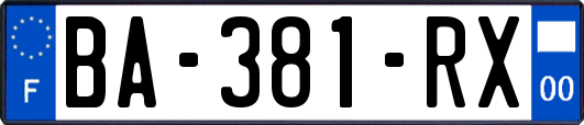 BA-381-RX