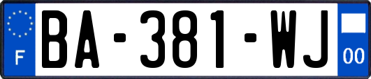 BA-381-WJ