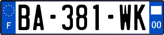 BA-381-WK