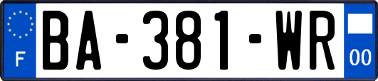 BA-381-WR