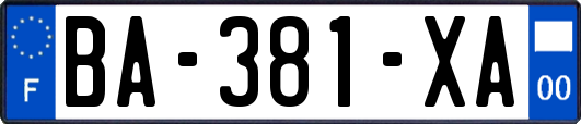 BA-381-XA