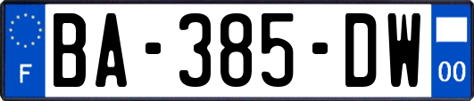 BA-385-DW