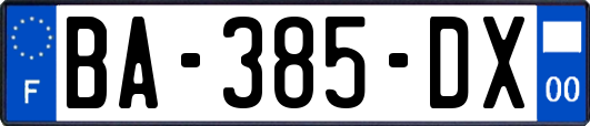 BA-385-DX