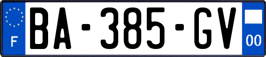BA-385-GV
