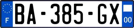 BA-385-GX