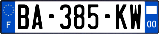 BA-385-KW