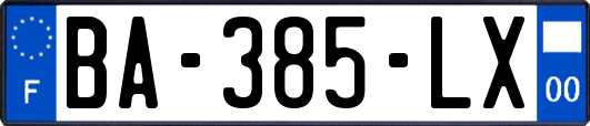 BA-385-LX