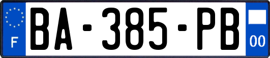 BA-385-PB