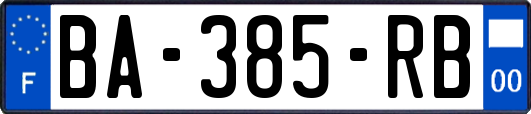 BA-385-RB