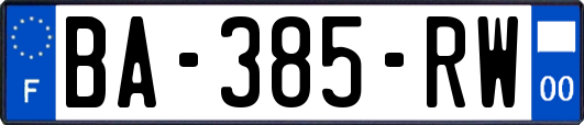 BA-385-RW