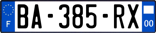 BA-385-RX