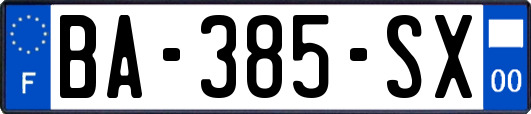 BA-385-SX