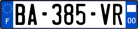 BA-385-VR