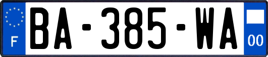 BA-385-WA