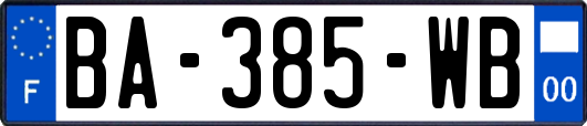 BA-385-WB