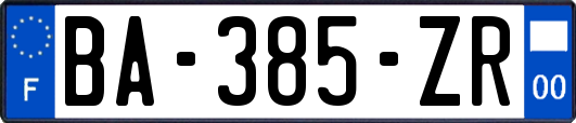 BA-385-ZR